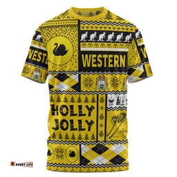 Amazing Aussie Western Australia Christmas T-shirt - Holly Jolly Chrissie T-shirt