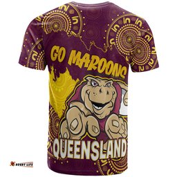 Amazing Aussie Cane Toads T-shirt - Custom QLD Cane Toad Aboriginal Inspired Wrap T-shirt