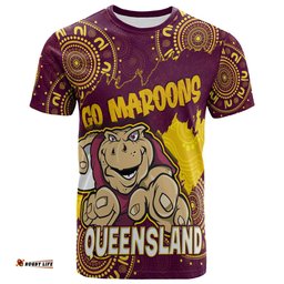 Amazing Aussie Cane Toads T-shirt - Custom QLD Cane Toad Aboriginal Inspired Wrap T-shirt