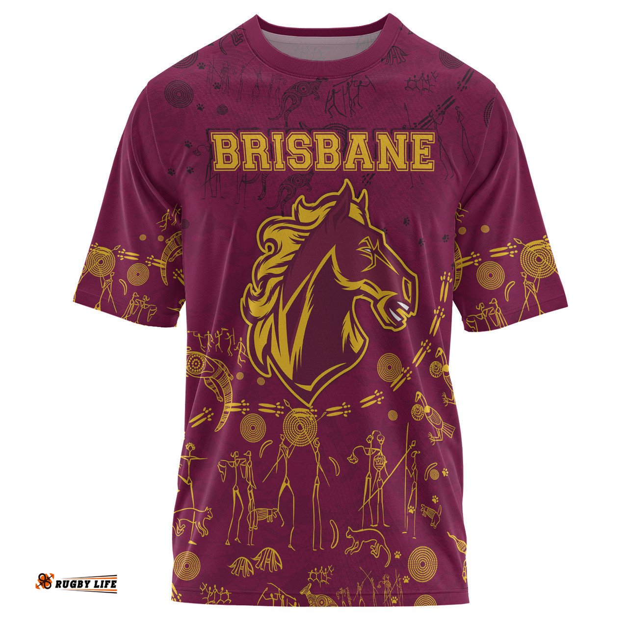 Amazing Aussie Brisbane Broncos T-shirt - Custom Broncos Life Hoodie