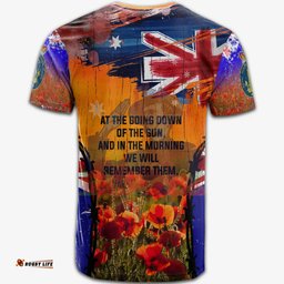 Amazing Aussie Australia Anzac Day T-shirt Royal Australian Navy Memorial