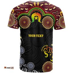 Amazing Aussie Penrith Panthers Naidoc Week Custom T-Shirt - Torres Strait Aboriginal Inspired Style T-Shirt