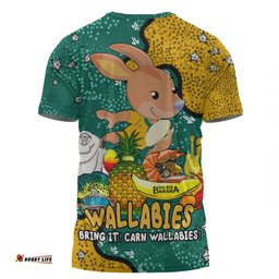 Amazing Aussie Australia Wallabies Custom T-shirt - Australian Big Things T-shirt