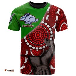 Amazing Aussie South Sydney Rabbitohs Patronage T-shirt - Rabbitohs Bloods In My Veins