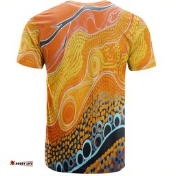 Amazing Aussie Australia Aboriginal T-shirt - Indigenous Aboriginal Art Dot T-shirt