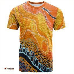 Amazing Aussie Australia Aboriginal T-shirt - Indigenous Aboriginal Art Dot T-shirt
