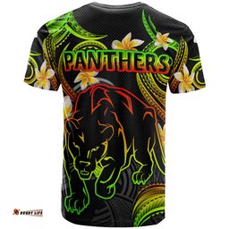 Amazing Aussie Penrith Panthers T-shirt - Custom Polyneisan Penrith Panthers T-shirt