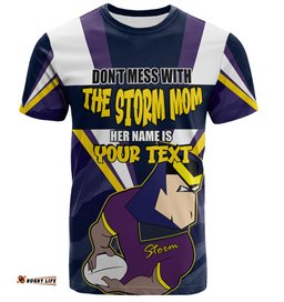 Amazing Aussie Melbourne Storm Mother's Day T-Shirt - Screaming Mom and Crazy Fan