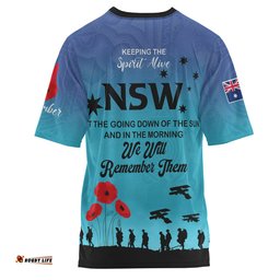 Amazing Aussie Australia Cockroach Anzac Custom T-shirt - Keeping the Spirit Alive T-shirt