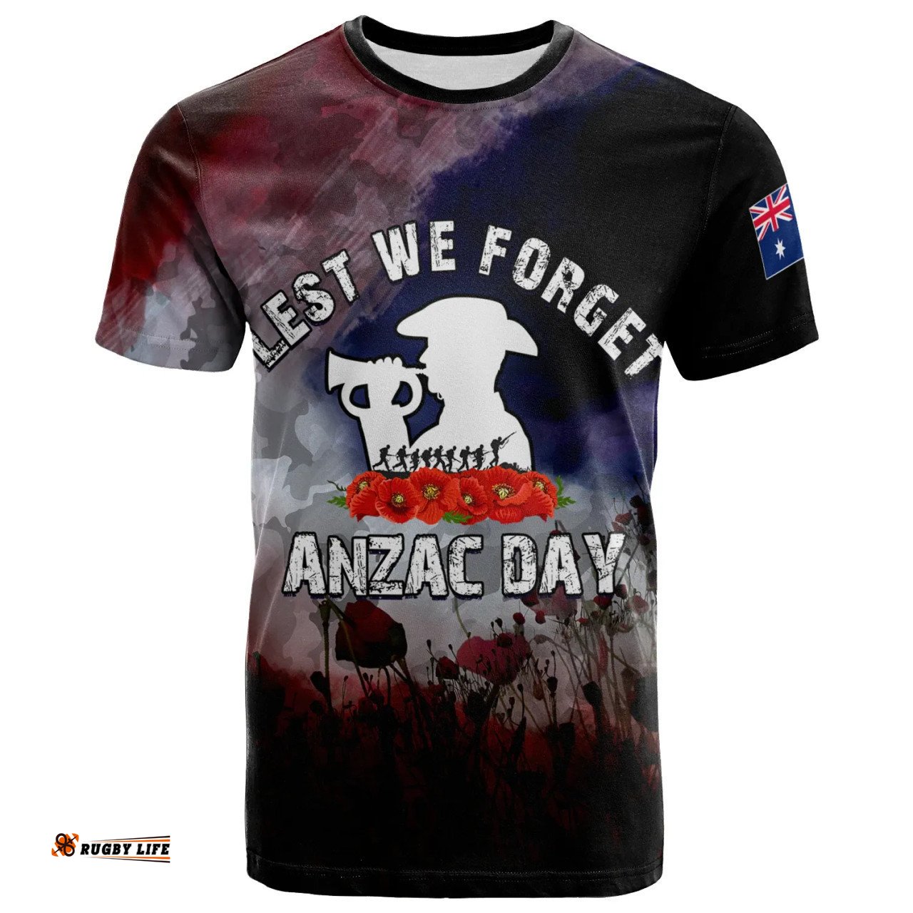 Amazing Aussie Australia Anzac Day T-Shirt The Australian Army