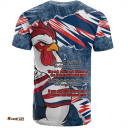 Amazing Aussie Sydney Roosters T-Shirt - Theme Song