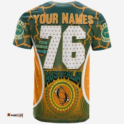 Amazing Aussie Wallabies Custom T-shirt - The Indigenous Wallabies Squad