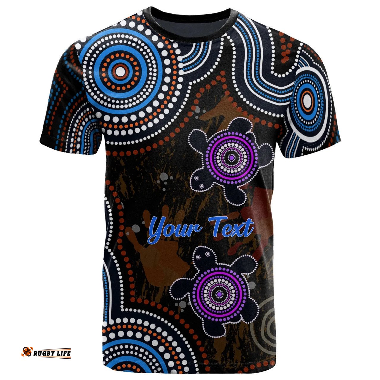 Amazing Aussie Australia Naidoc Week  Custom T-shirt - Aborigial Turtle - Naidoc Heal Country