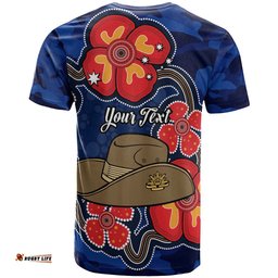 australia anzac camo custom t shirt anzac poppies flower lest we forget t shirt