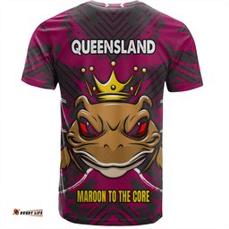 Amazing Aussie Cane Toads Sport T-Shirt - Custom Marron To The Core