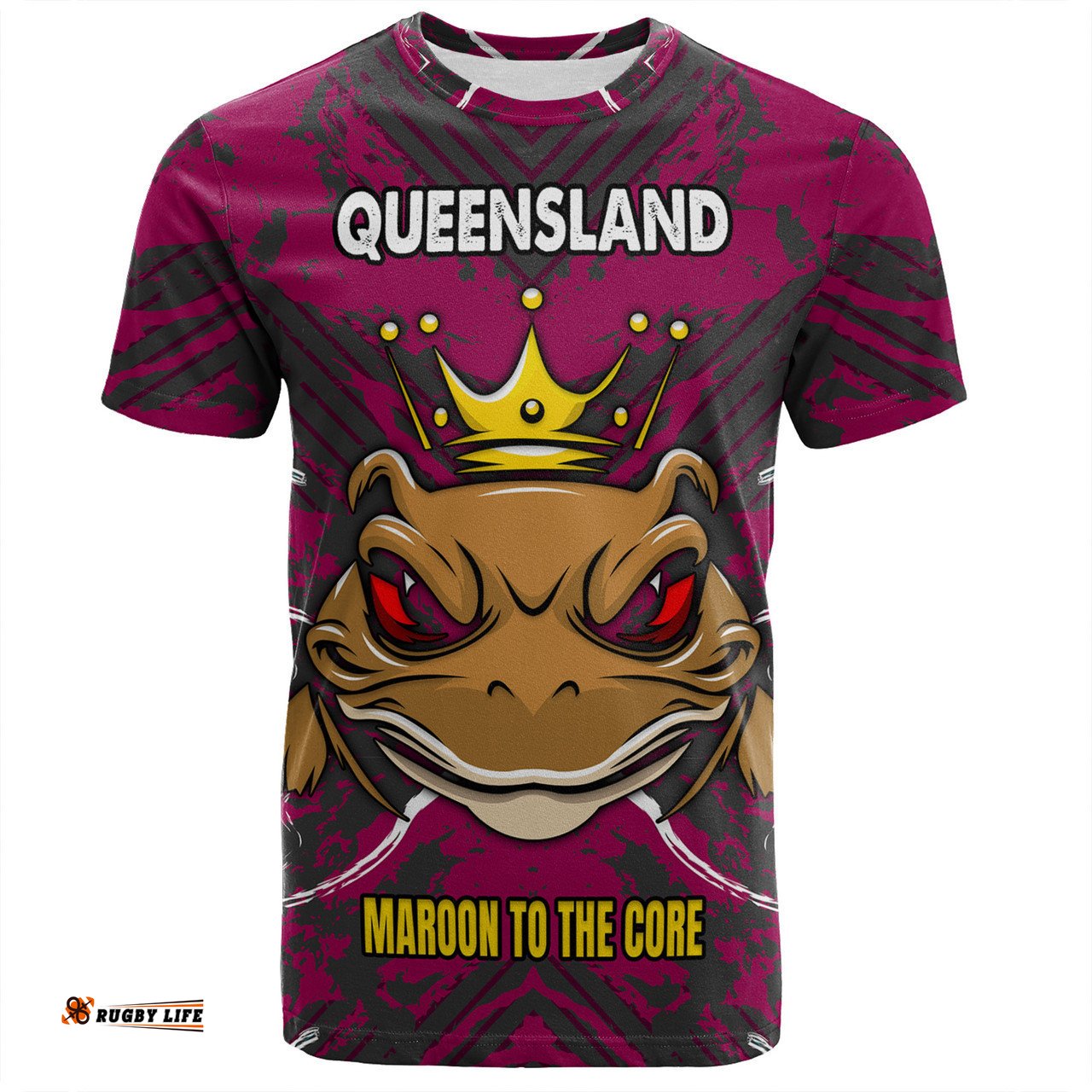 Amazing Aussie Cane Toads Sport T-Shirt - Custom Marron To The Core