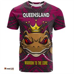 Amazing Aussie Cane Toads Sport T-Shirt - Custom Marron To The Core