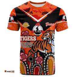 Amazing Aussie Wests Tigers Anzac Day Custom T-shirt - Tigers Anzac Quotes T-shirt