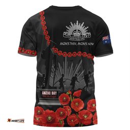 Amazing Aussie Australia Anzac Day T-shirt - Anzac Day Lest We Forget Camouflage Pattern T-shirt