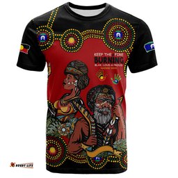 Amazing Aussie Australia T-Shirt Indigenous Culture Naidoc Week Keep The Fire Burning! Blak, Loud & Proud