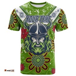Amazing Aussie Australia Raiders Christmas Custom T-shirt - Super Australia Raiders T-shirt