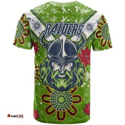 Amazing Aussie Australia Raiders Christmas Custom T-shirt - Super Australia Raiders T-shirt