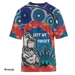 Amazing Aussie Anzac Custom T-shirt - Aussie Anzac Bulldog T-shirt