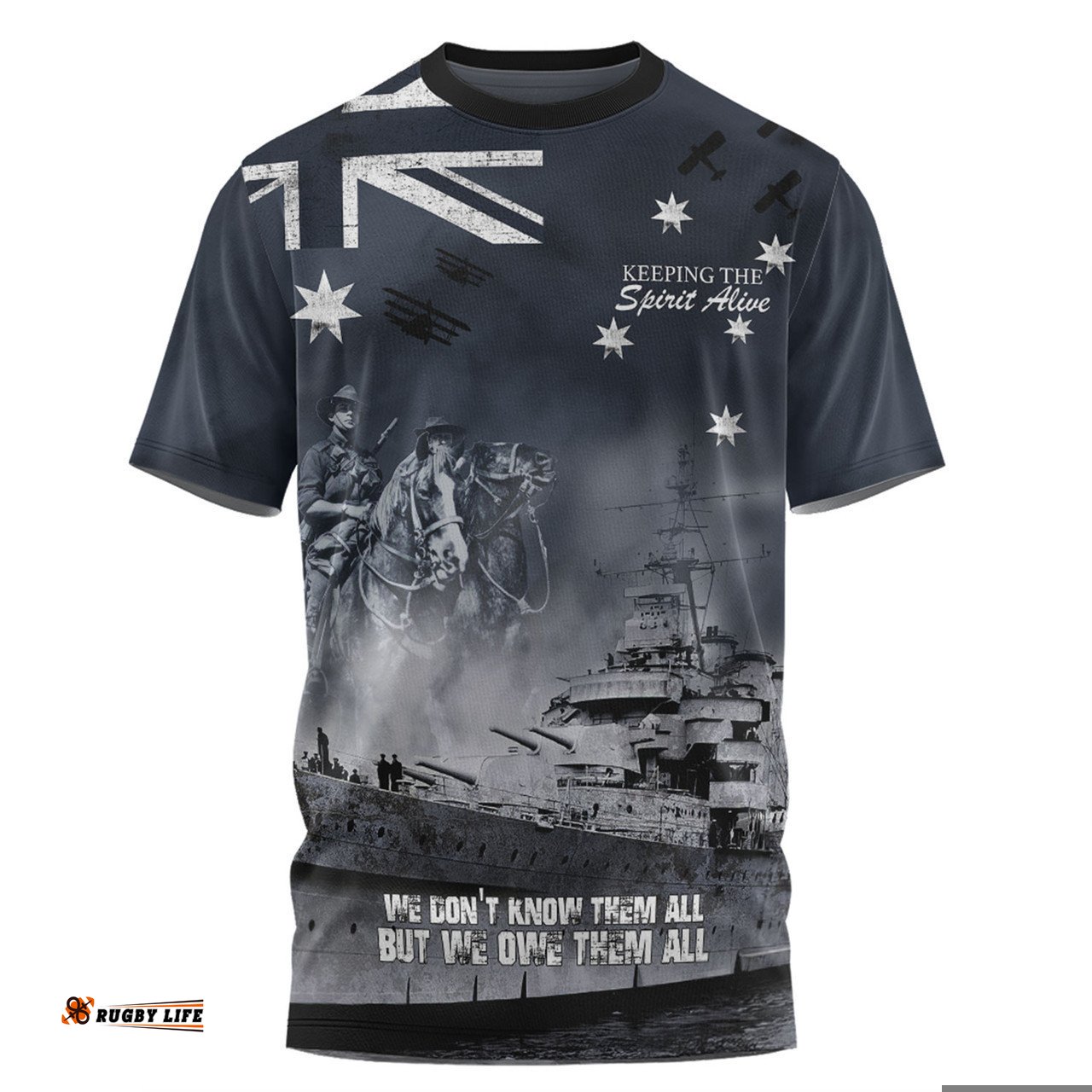 Amazing Aussie Australia Anzac Day T-shirt - Remember All The Battles Fought T-shirt
