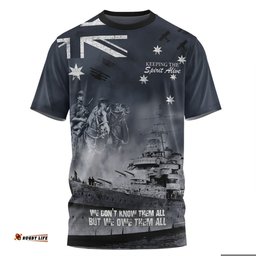 Amazing Aussie Australia Anzac Day T-shirt - Remember All The Battles Fought T-shirt