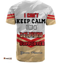 Amazing Aussie Redcliffe Dolphins Custom T-Shirt - Redcliffe Dolphins Supporter T-Shirt