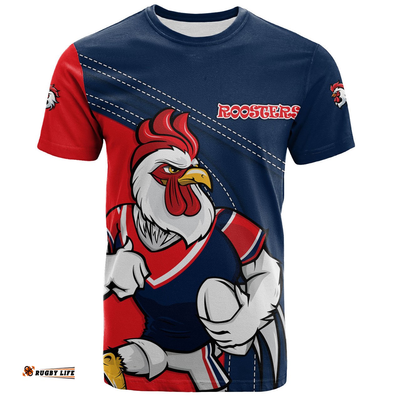 Amazing Aussie Sydney Roosters T-Shirt Custom Team Of Us Die Hard Fan Supporters