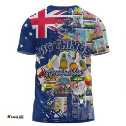 Amazing Aussie Australia T-shirt - Australia Big Things Ver 2 T-shirt