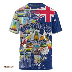 Amazing Aussie Australia T-shirt - Australia Big Things Ver 2 T-shirt
