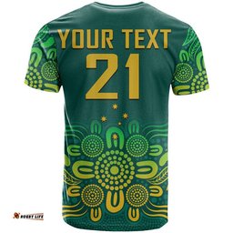 custom personalised australia rugby wallabies t shirt