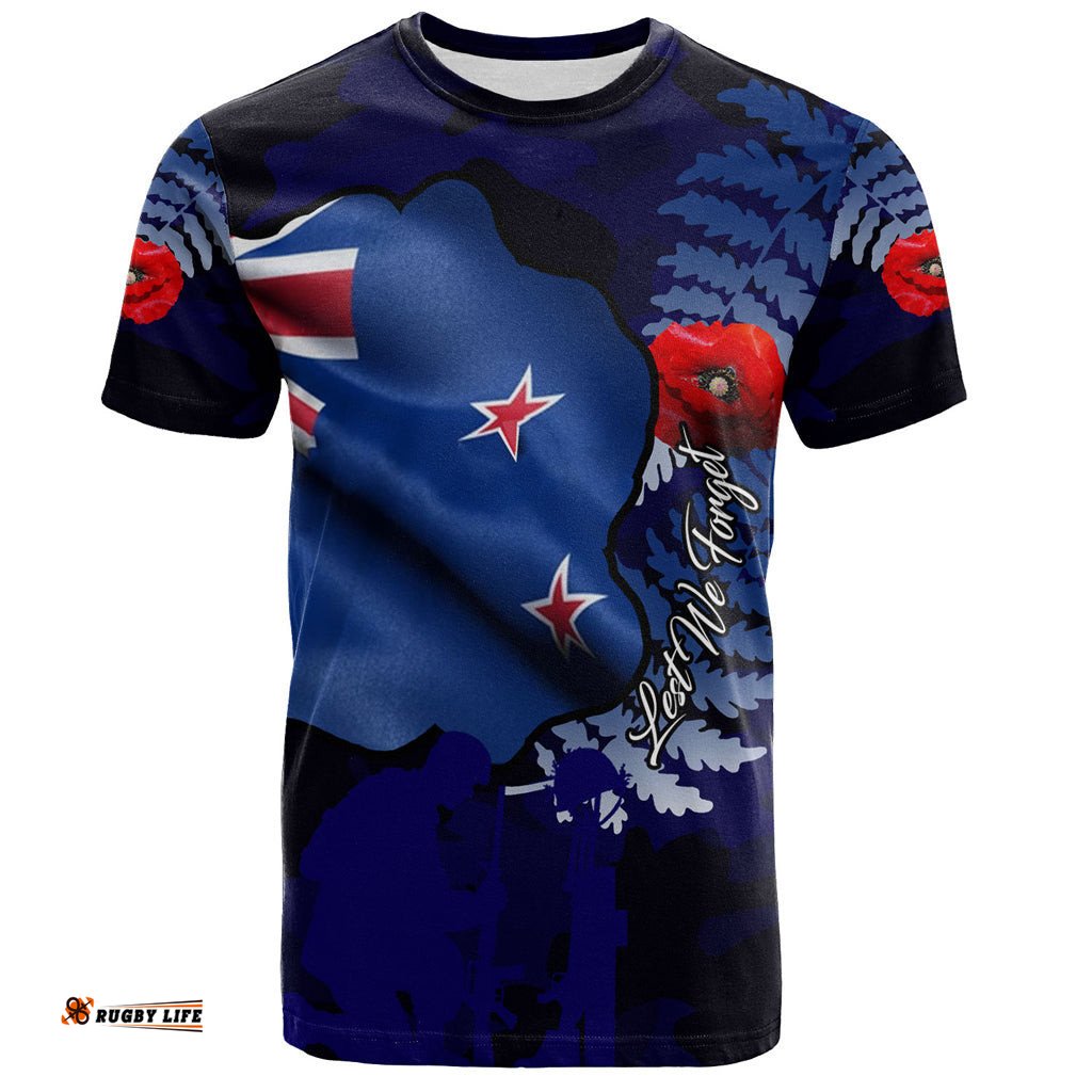 australia anzac day custom t shirt lest we forget poppy flag t shirt