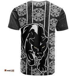 Amazing Aussie Penrith Panthers T-shirt - Custom Indigenous Panther T-shirt