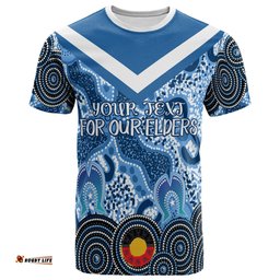 Amazing Aussie Australia  Naidoc T-shirt - Custom For Our Elders T-shirt