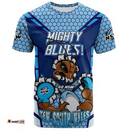 Amazing Aussie Cockroach Sport T-Shirt - Custom Mighty Blues