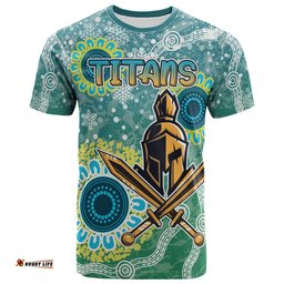 Amazing Aussie Gold Coast Titans Christmas T-shirt - Custom Super Gold Coast Titans T-shirt