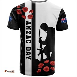 Amazing Aussie Australia T-Shirt Anzac Day Lest We Forget Simple Style