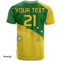 custom personalised australia soccer t shirt world cup football matildas female socceroos
