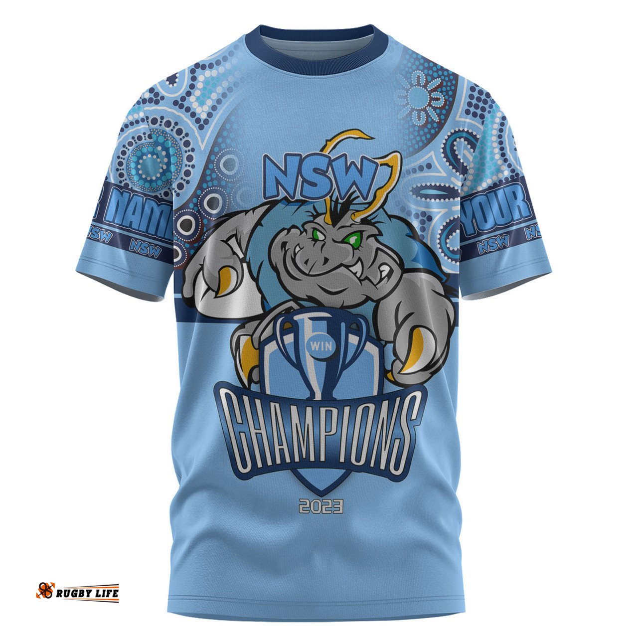 Amazing Aussie Cockroach Sport T-Shirt - Custom Talent Win Games But Teamwork And Intelligence Win Championships With Aboriginal Style