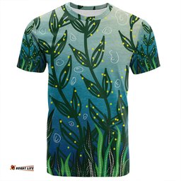 Amazing Aussie Australia Aboriginal T-shirt - Nature Concept Aboriginal Style T-shirt