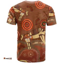 australia aboriginal inspired custom t shirt talaroo significant culture of ewamian indigenous t shirt
