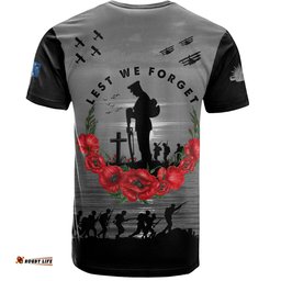 Amazing Aussie Australia T-Shirt Anzac Day Remembering Our Fallen Heroes