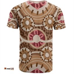 Amazing Aussie Australia Aboriginal T-shirt - Aboriginal Dot Art Style Painting Inspired T-shirt