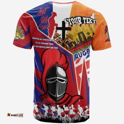 Amazing Aussie Newcastle Knights T-shirt - Custom Remembrance Newcastle Knights Anzac Quote With Poppy And Rosemary T-shirt