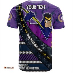 Amazing Aussie Melbourne Storm T-Shirt - Theme Song For Rugby With Sporty Style