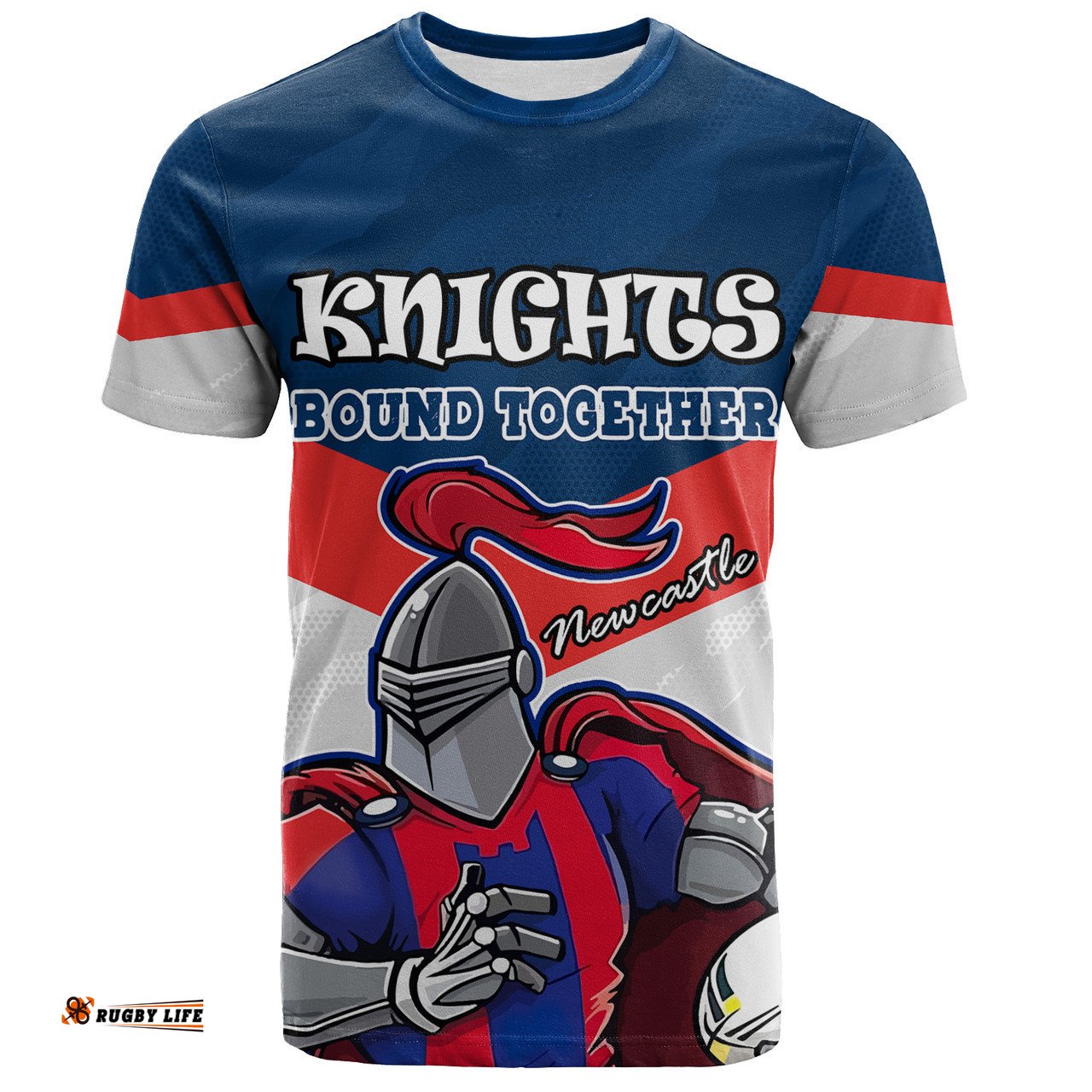 Amazing Aussie Newcastle Knights Custom T-Shirt - Knights Supporter T-Shirt