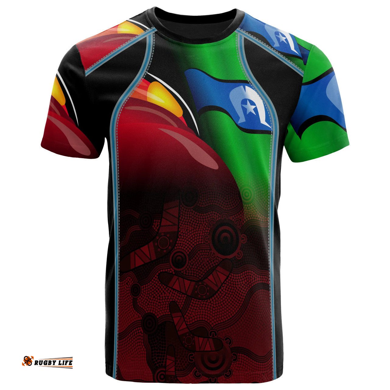 Amazing Aussie Australia Aboriginal Inspired T-Shirt - Naidoc Week Ver 2